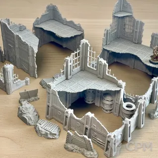 Описание картинки Volkus terrain от 3D Wargaming по цене 4 600руб | Свободный Рынок Миниатюр - СРМ