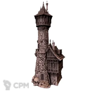 Описание картинки Башня Злого Мага от 3D Wargaming по цене 6 860руб | Свободный Рынок Миниатюр - СРМ