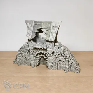 Описание картинки Руины городских ворот от 3D Wargaming по цене 6 320руб | Свободный Рынок Миниатюр - СРМ