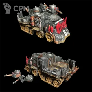 Описание картинки Battlewagon. от k.rossman по цене 7 000руб | Свободный Рынок Миниатюр - СРМ