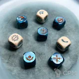 Описание картинки Warhammer Underworlds Dice(Кубы) от SergeyMax по цене 1 499руб | Свободный Рынок Миниатюр - СРМ