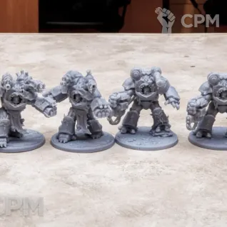 Описание картинки Obliterators 4шт от Alerond по цене 1 200руб | Свободный Рынок Миниатюр - СРМ