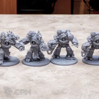 Описание картинки Obliterators 4шт от Alerond по цене 1 500руб | Свободный Рынок Миниатюр - СРМ