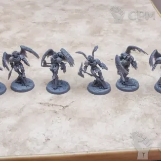 Описание картинки Sanguinary Guard 6шт от Alerond по цене 1 000руб | Свободный Рынок Миниатюр - СРМ