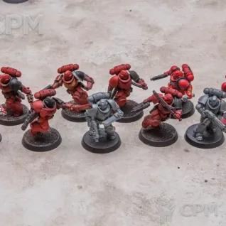 Описание картинки Assault Intercessor Squad 10 шт от Alerond по цене 2 200руб | Свободный Рынок Миниатюр - СРМ