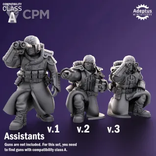 Описание картинки Heavy weapons team Iceward Division от Zakat-3D по цене 280руб | Свободный Рынок Миниатюр - СРМ