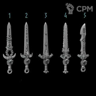 Описание картинки Swords от Fisher print по цене 24руб | Свободный Рынок Миниатюр - СРМ