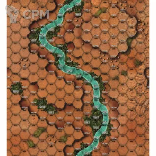 Описание картинки Canyon River Set от Dwarf Pirate Foundry по цене 1 400руб | Свободный Рынок Миниатюр - СРМ