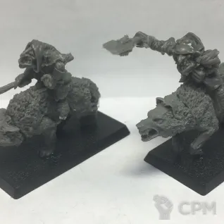 Описание картинки Goblin Wolf Riders от  по цене 800руб | Свободный Рынок Миниатюр - СРМ
