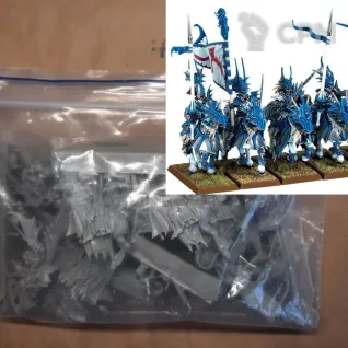 Описание картинки Небольшая армия высоких эльфов. High Elf Dragon,Dragon Princes of Caledor от мезеров александр по цене 4 500руб | Свободный Рынок Миниатюр - СРМ