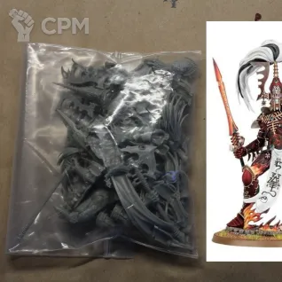 Описание картинки Avatar of Khaine / Аватар Кхейна от мезеров александр по цене 1 500руб | Свободный Рынок Миниатюр - СРМ