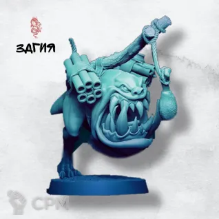 Описание картинки Squig от Мастерская 3D Gia по цене 84руб | Свободный Рынок Миниатюр - СРМ