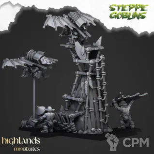 Описание картинки Flying Steppe Goblins от GaRRo по цене 1 500руб | Свободный Рынок Миниатюр - СРМ