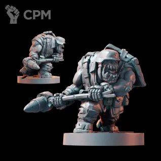 Описание картинки Набор миниатюр Орки "Breaka Boyz", Kill Team Wrecka Krew от Brother Ork по цене 2 720руб | Свободный Рынок Миниатюр - СРМ