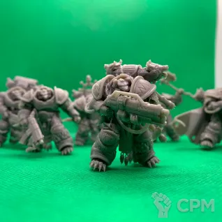 Описание картинки Strike team Sark от Master of Miniatures по цене 700руб | Свободный Рынок Миниатюр - СРМ