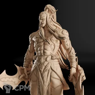Описание картинки Illidan Demon Hunter Фигурка (World of Warcraft) от GAS3TXD  по цене 3 900руб | Свободный Рынок Миниатюр - СРМ