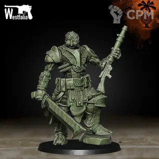 Описание картинки Anointed Heavy Infantry от Age of Printmar по цене 147руб | Свободный Рынок Миниатюр - СРМ