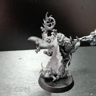 Описание картинки Malignant Plaguecaster (Оригинал) от Rivein по цене 2 300руб | Свободный Рынок Миниатюр - СРМ