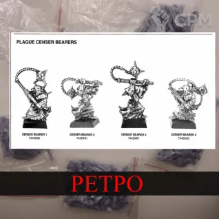 Описание картинки Plague Censer Bearers от White Rhino по цене 699руб | Свободный Рынок Миниатюр - СРМ