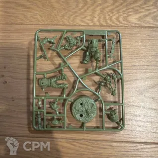 Описание картинки Kill Team: Plague Marines. Fighter от Miniatures Broker по цене 1 500руб | Свободный Рынок Миниатюр - СРМ