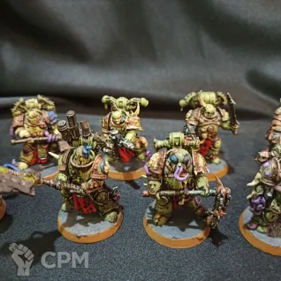 Описание картинки Plague Marines (10шт) от UniVers по цене 4 999руб | Свободный Рынок Миниатюр - СРМ