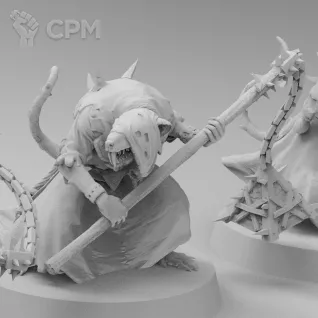 Описание картинки Plague Monks от Zakat-3D по цене 150руб | Свободный Рынок Миниатюр - СРМ