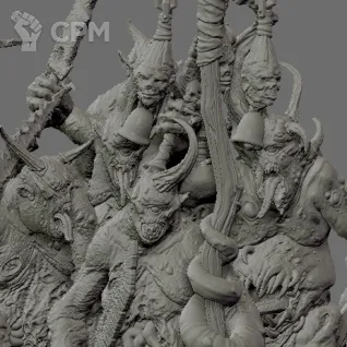 Описание картинки Plaguebearers от F4Mp по цене 125руб | Свободный Рынок Миниатюр - СРМ
