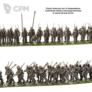 Описание картинки AW250  American War of Independence Continental Infantry 1776-1783 от Base 28 по цене 3 500руб | Свободный Рынок Миниатюр - СРМ