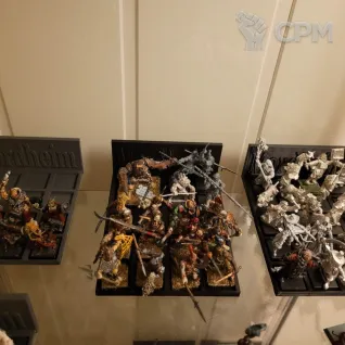 Описание картинки Mordheim warbands tray 20 мм от 3Д печать миниатюр по цене 479руб | Свободный Рынок Миниатюр - СРМ