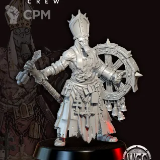 Описание картинки Penitence Marshal от PocketSized Prints по цене 225руб | Свободный Рынок Миниатюр - СРМ