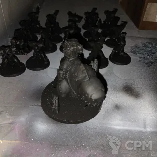 Описание картинки Небольшой Waaagh!!! от Ctrl по цене 17 750руб | Свободный Рынок Миниатюр - СРМ