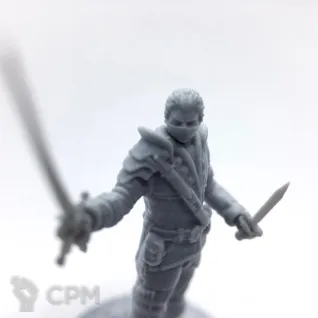 Описание картинки Дуэлянт от Fantasy Minis по цене 550руб | Свободный Рынок Миниатюр - СРМ