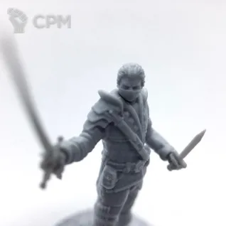 Описание картинки Duelist 28mm от Fantasy Minis по цене 550руб | Свободный Рынок Миниатюр - СРМ