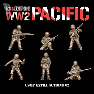 Описание картинки USMC EXTRA ACTIONS_02 от 3DPrintClub по цене 95руб | Свободный Рынок Миниатюр - СРМ