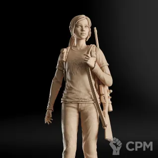 Описание картинки Ellie Фигурка (The Last of Us) от GAS3TXD  по цене 2 900руб | Свободный Рынок Миниатюр - СРМ