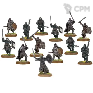 Описание картинки Урук-Хаи Мордора Варбанд от Strategy Battle Game по цене 1 290руб | Свободный Рынок Миниатюр - СРМ