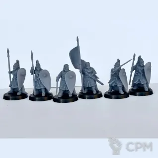 Описание картинки Дружина Рохана от Strategy Battle Game по цене 690руб | Свободный Рынок Миниатюр - СРМ