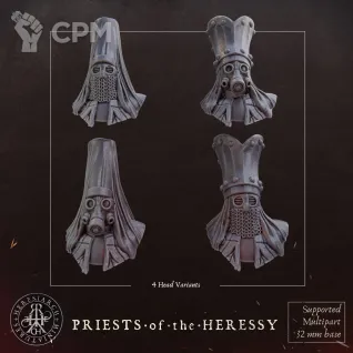Описание картинки Priests_of_Heressy от Manufactorum76 по цене 200руб | Свободный Рынок Миниатюр - СРМ