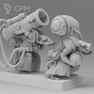 Описание картинки Poison Wind Mortar от Zakat-3D по цене 325руб | Свободный Рынок Миниатюр - СРМ