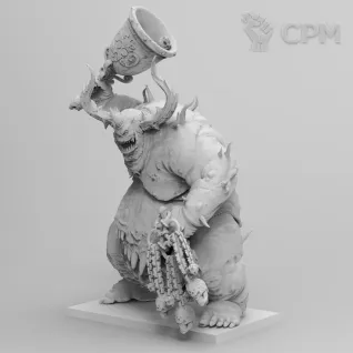 Описание картинки Great Unclean One 1 от Studio Cockatoo по цене 2 396руб | Свободный Рынок Миниатюр - СРМ