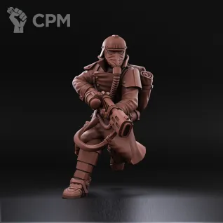 Описание картинки Kill Team: Death Korps of Krieg Veteran Guardsmen от 3Д печать миниатюр по цене 1 949руб | Свободный Рынок Миниатюр - СРМ