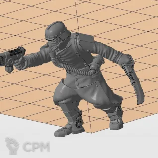 Описание картинки Kill Team: Death Korps of Krieg Veteran Guardsmen от 3Д печать миниатюр по цене 1 949руб | Свободный Рынок Миниатюр - СРМ