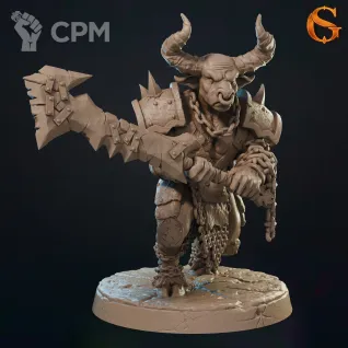 Описание картинки Bull Children от Manufactorum76 по цене 570руб | Свободный Рынок Миниатюр - СРМ