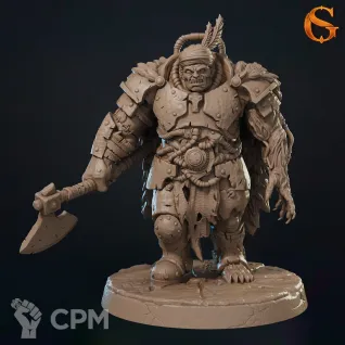 Описание картинки Reanimated Captain от Manufactorum76 по цене 200руб | Свободный Рынок Миниатюр - СРМ