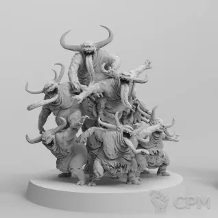 Описание картинки Nurglings от Приют Демиурга  по цене 550руб | Свободный Рынок Миниатюр - СРМ