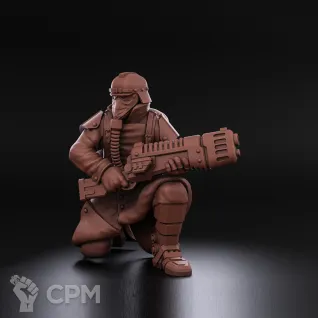 Описание картинки Kill Team: Death Korps of Krieg Veteran Guardsmen от 3Д печать миниатюр по цене 1 949руб | Свободный Рынок Миниатюр - СРМ