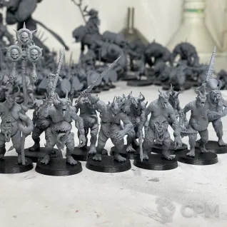 Описание картинки Plaguebearers от 3Д-Печка по цене 1 000руб | Свободный Рынок Миниатюр - СРМ