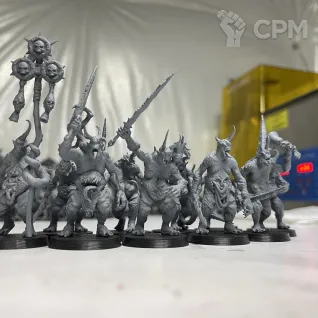 Описание картинки Plaguebearers от 3Д-Печка по цене 1 000руб | Свободный Рынок Миниатюр - СРМ