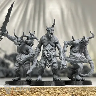 Описание картинки Plaguebearers от 3Д-Печка по цене 1 000руб | Свободный Рынок Миниатюр - СРМ