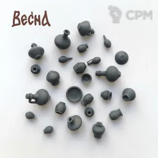 Описание картинки СРЕДНЕВЕКОВЫЕ ГОРШКИ 1 от ВЕСНА по цене 400руб | Свободный Рынок Миниатюр - СРМ